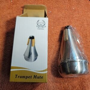 Rhythm Trumpet Mute,Trumpet Mute Silencer,Lightweight Aluminum Trumpet Practice
